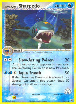 Team Idro Sharpedo (Water) - EX Team Magma vs Team Idro (Rare) [MA-18]