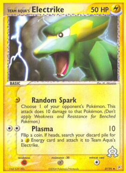 Team Idro Electrike (Random Spark) - EX Team Magma vs Team Idro (Uncommon) [MA-27]