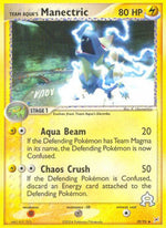 Team Idro Manectric (Lightning) - EX Team Magma vs Team Idro (Uncommon) [MA-29]