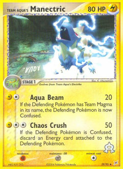 Team Idro Manectric (Lightning) - EX Team Magma vs Team Idro (Uncommon) [MA-29]