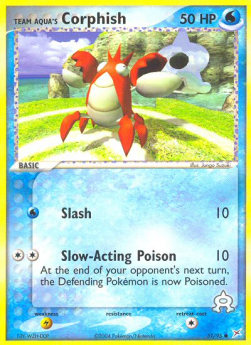 Team Idro Corphish (Slash) - EX Team Magma vs Team Idro (Common) [MA-51]