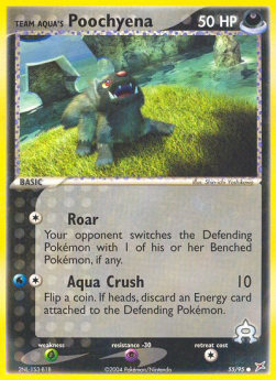 Team Idro Poochyena (Roar) - EX Team Magma vs Team Idro (Common) [MA-55]