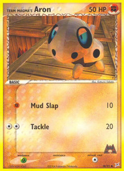 Team Magma Aron (Mud Slap) - EX Team Magma vs Team Idro (Common) [MA-58]
