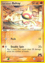 Team Magma Baltoy (Fighting) (Peck) - EX Team Magma vs Team Idro (Common) [MA-60]
