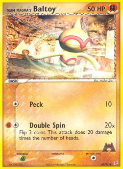 Team Magma Baltoy (Fighting) (Peck) - EX Team Magma vs Team Idro (Common) [MA-60]