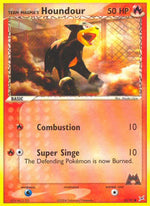 Team Magma Houndour (Combustion) - EX Team Magma vs Team Idro (Common) [MA-62]