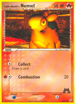 Team Magma Numel - EX Team Magma vs Team Idro (Common) [MA-64]