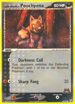 Team Magma Poochyena (Sharp Call) - EX Team Magma vs Team Idro (Common) [MA-66]