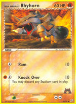 Team Magma Rhyhorn (Ram) - EX Team Magma vs Team Idro (Common) [MA-68]