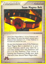 Cintura Team Magma - EX Team Magma vs Team Idro (Uncommon) [MA-81]