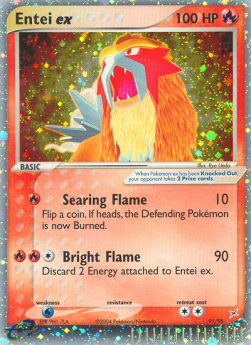 Entei ex - EX Team Magma vs Team Idro (Ultra Rare) [MA-91]