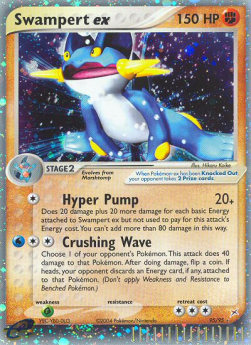 Swampert ex - EX Team Magma vs Team Idro (Ultra Rare) [MA-95]