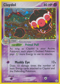 Claydol (Primal Pull) - EX Leggende Nascoste (Holo Rare) [HL-2]