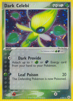 Dark Celebi - EX Leggende Nascoste (Holo Rare) [HL-4]