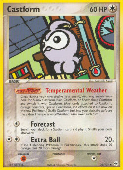 Castform - EX Leggende Nascoste (Uncommon) [HL-30]