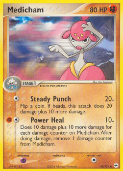 Medicham (Steady Punch) - EX Leggende Nascoste (Uncommon) [HL-42]