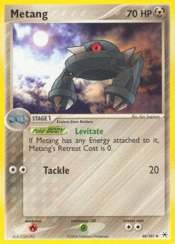 Metang (Metal) (Levitate) - EX Leggende Nascoste (Uncommon) [HL-44]