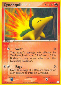 Cyndaquil - EX Leggende Nascoste (Common) [HL-59]