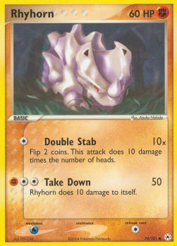 Rhyhorn - EX Leggende Nascoste (Common) [HL-70]
