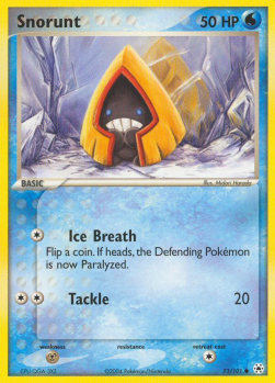 Snorunt - EX Leggende Nascoste (Common) [HL-73]