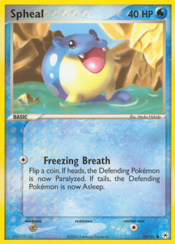 Spheal - EX Leggende Nascoste (Common) [HL-74]