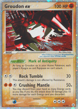 Groudon ex - EX Leggende Nascoste (Ultra Rare) [HL-93]