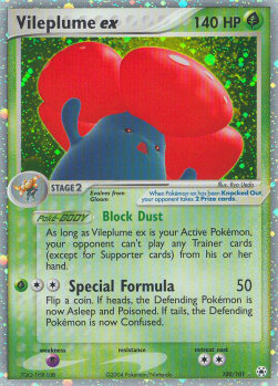Vileplume ex - EX Leggende Nascoste (Ultra Rare) [HL-100]