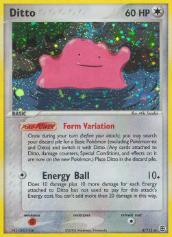 Ditto - EX RossoFuoco e VerdeFoglia (Holo Rare) [FL-4]