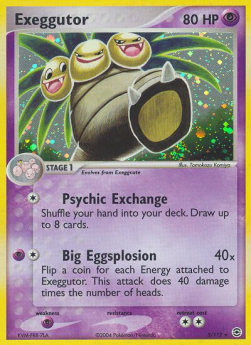 Exeggutor - EX RossoFuoco e VerdeFoglia (Holo Rare) [FL-5]