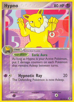 Hypno - EX RossoFuoco e VerdeFoglia (Rare) [FL-25]