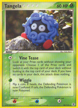 Tangela - EX RossoFuoco e VerdeFoglia (Rare) [FL-30]