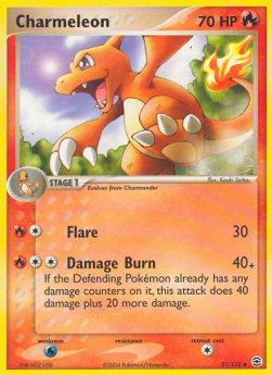 Charmeleon - EX RossoFuoco e VerdeFoglia (Uncommon) [FL-31]