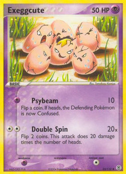 Exeggcute - EX RossoFuoco e VerdeFoglia (Uncommon) [FL-33]