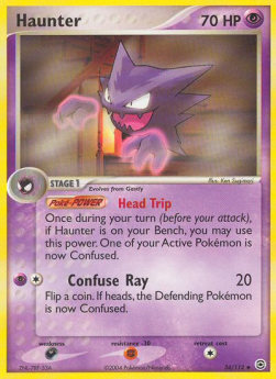 Haunter - EX RossoFuoco e VerdeFoglia (Uncommon) [FL-34]