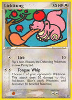 Lickitung - EX RossoFuoco e VerdeFoglia (Uncommon) [FL-37]
