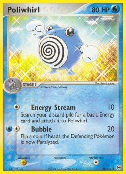 Poliwhirl - EX RossoFuoco e VerdeFoglia (Uncommon) [FL-46]
