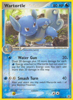 Wartortle - EX RossoFuoco e VerdeFoglia (Uncommon) [FL-50]