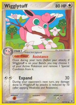 Wigglytuff - EX RossoFuoco e VerdeFoglia (Uncommon) [FL-52]