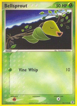 Bellsprout - EX RossoFuoco e VerdeFoglia (Common) [FL-53]