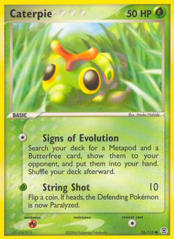 Caterpie - EX RossoFuoco e VerdeFoglia (Common) [FL-56]
