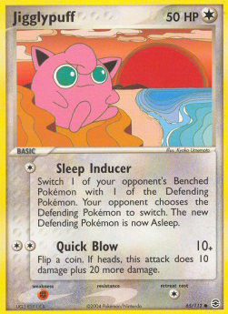 Jigglypuff - EX RossoFuoco e VerdeFoglia (Common) [FL-65]