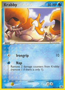 Krabby - EX RossoFuoco e VerdeFoglia (Common) [FL-66]