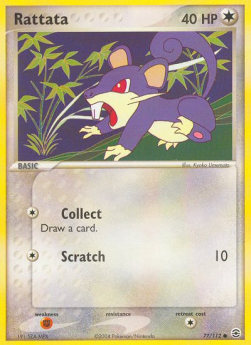 Rattata - EX RossoFuoco e VerdeFoglia (Common) [FL-77]