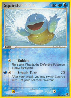 Squirtle - EX RossoFuoco e VerdeFoglia (Common) [FL-83]