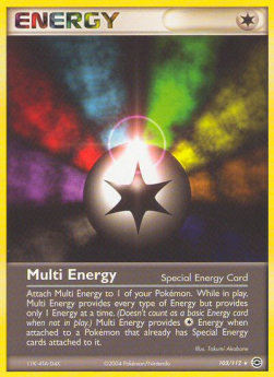 Multienergia - EX RossoFuoco e VerdeFoglia (Rare) [FL-103]