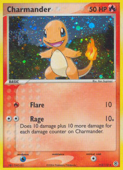 Charmander (Flare) - EX RossoFuoco e VerdeFoglia (Ultra Rare) [FL-113]