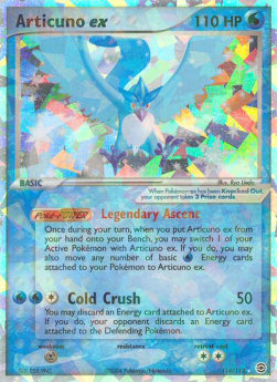 Articuno ex - EX RossoFuoco e VerdeFoglia (Ultra Rare) [FL-114]