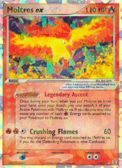 Moltres ex - EX RossoFuoco e VerdeFoglia (Ultra Rare) [FL-115]