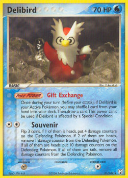 Delibird - EX Team Rocket Returns (Rare) [TRR-21]