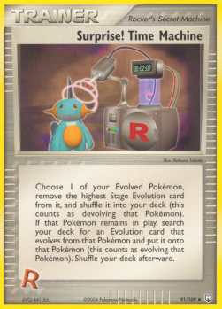 Surprise! Time Machine - EX Team Rocket Returns (Uncommon) [TRR-91]